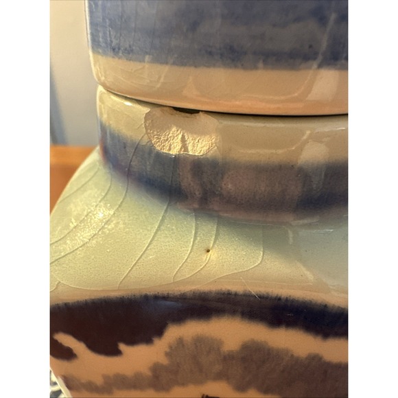 Vintage Delft Blue Hand Painted Spice Jar bottles Canister Tray Dutch Small Chip - Picture 7 of 14